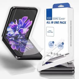Whitestone Dome Samsung Galaxy Z Flip 5 Skærmbeskytter All in One Pack 2-pak