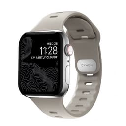 NOMAD Apple Watch 42/44/45mm/Apple Watch Ultra Armbånd Sport Slim Band Bone