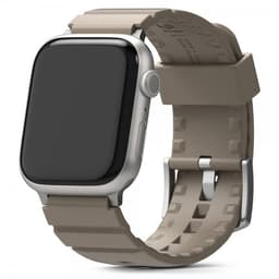 Ringke Apple Watch 42/44/45mm/Apple Watch Ultra Armbånd Rubber One Bold Band Gray Sand