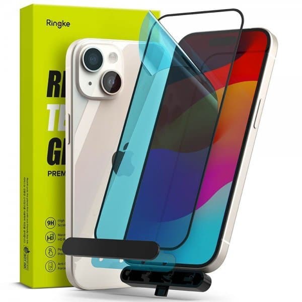 Ringke iPhone 15 Skärmskydd Tempered Glass Installation Jig