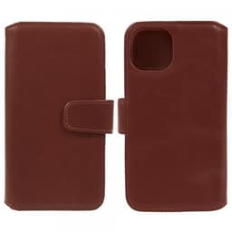 Nordic Covers iPhone 12 Mini Suojakotelo Essential Leather Maple Brown
