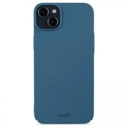 holdit iPhone 15 Plus Skal Slim Case Denim Blue