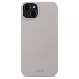 holdit iPhone 15 Plus Deksel Slim Case Taupe