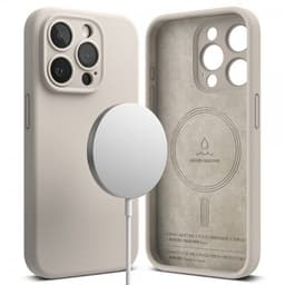 Ringke iPhone 15 Pro Max Cover Silicone Magnetic Stone
