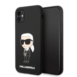 Karl Lagerfeld iPhone 11 Cover NFT Karl Silicone Sort