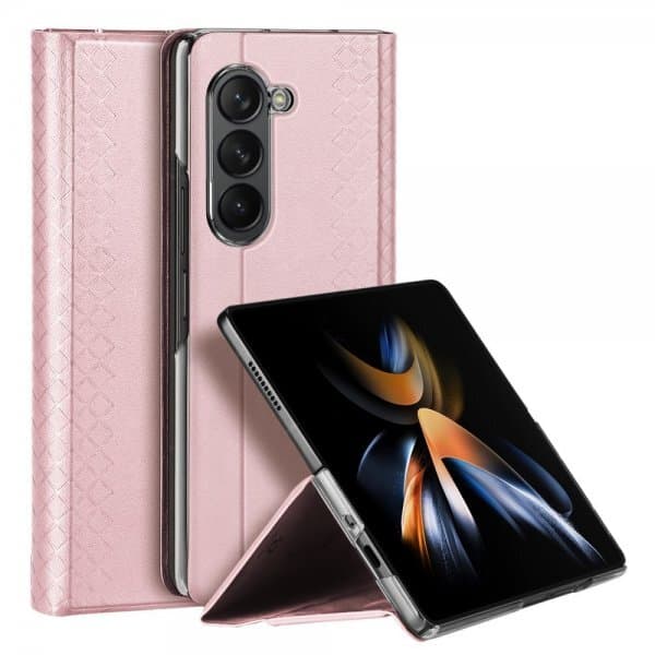 DUX DUCIS Samsung Galaxy Z Fold 5 Fodral Bril Series Rosa