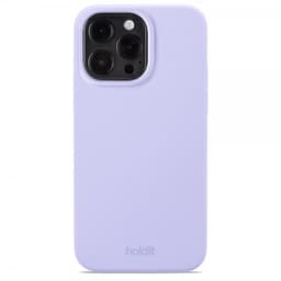 holdit iPhone 15 Pro Max Cover Silikone Lavendel