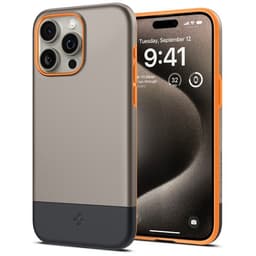 Spigen iPhone 15 Pro Deksel Style Armor MagFit Alpine Gold