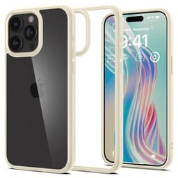 Spigen iPhone 15 Pro Deksel Ultra Hybrid Sand Beige