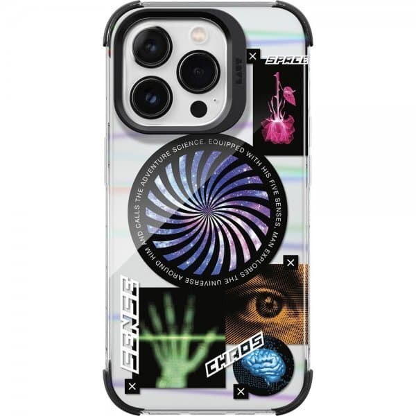 LAUT iPhone 15 Pro Deksel POP COSMIC MagSafe