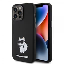 Karl Lagerfeld iPhone 15 Pro Kuori Choupette NFT Musta