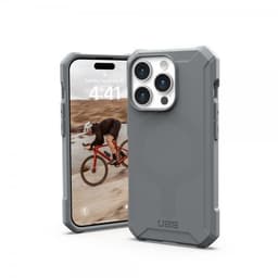 Urban Armor Gear (UAG) iPhone 15 Pro Skal Essential Armor MagSafe Silver