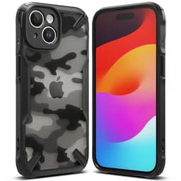 Ringke iPhone 15 Plus Skal Fusion X Design Camo Black