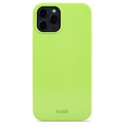 holdit iPhone 12/iPhone 12 Pro Deksel Silikon Acid Green
