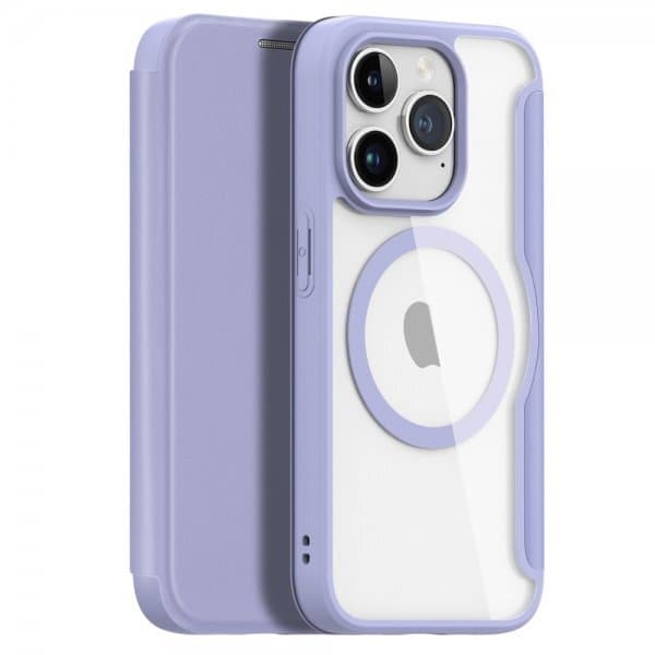 DUX DUCIS iPhone 15 Pro Etui Skin X Pro Series MagSafe Lilla