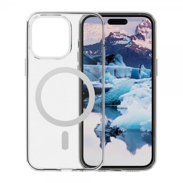 dbramante1928 iPhone 15 Pro Max Skal Iceland Pro MagSafe Transparent Klar