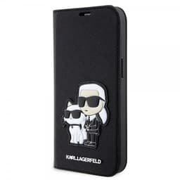Karl Lagerfeld iPhone 14 Pro Fodral NFT Saffiano Svart