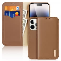 DUX DUCIS iPhone 15 Pro Fodral Hivo Series Brun