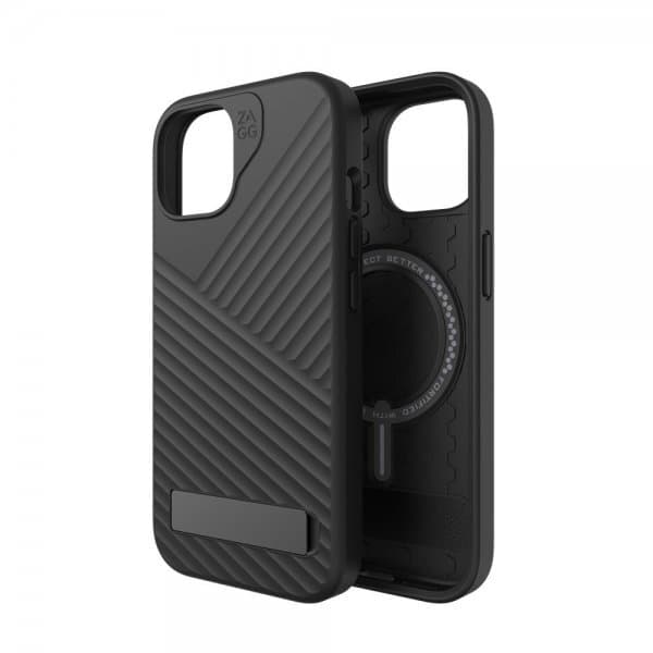 ZAGG iPhone 13/iPhone 14/iPhone 15 Cover Denali Snap Kickstand Sort