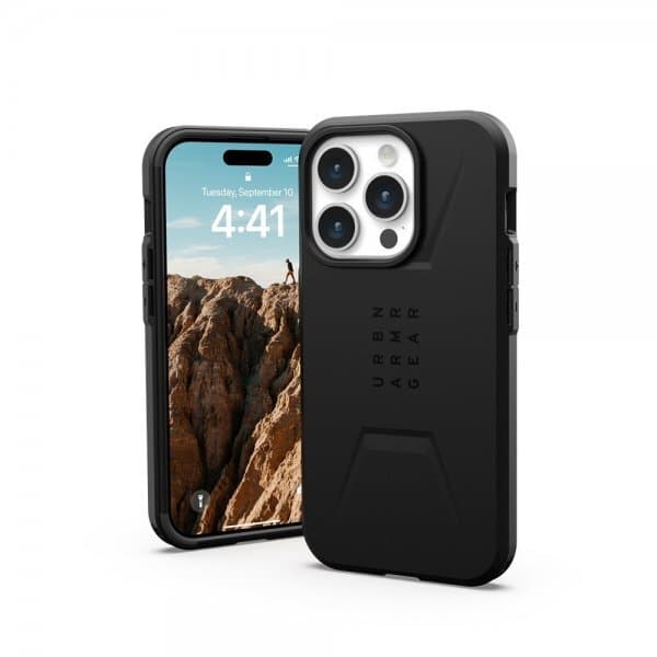 Urban Armor Gear (UAG) iPhone 15 Pro Cover Civilian MagSafe Sort