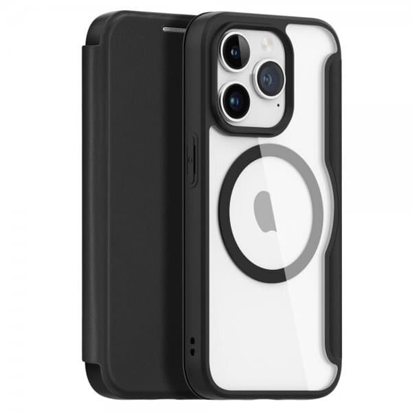 DUX DUCIS iPhone 15 Pro Fodral Skin X Pro Series MagSafe Svart