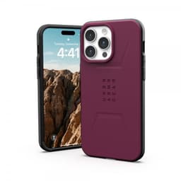 Urban Armor Gear (UAG) iPhone 15 Pro Max Cover Civilian MagSafe Bordeaux
