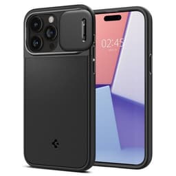 Spigen iPhone 15 Pro Max Deksel Optik Armor MagFit Svart