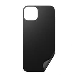 NOMAD iPhone 13 Skin Leather Skin Musta