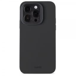 holdit iPhone 15 Pro Deksel Silikon Svart
