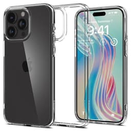 Spigen iPhone 15 Pro Deksel Ultra Hybrid Crystal Clear