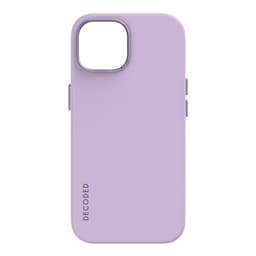 Decoded iPhone 15 Plus Deksel Silicone Backcover Lavendel