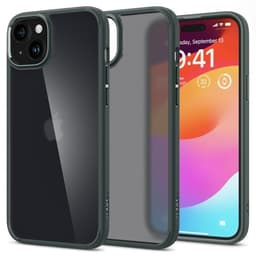 Spigen iPhone 15 Deksel Ultra Hybrid Frost Green