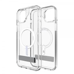 ZAGG iPhone 14 Plus/iPhone 15 Plus Cover Crystal Palace Snap Kickstand Clear
