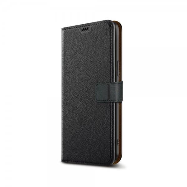 XQISIT iPhone 15 Plus Etui Slim Wallet Selection Svart
