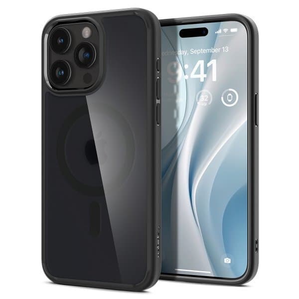 Spigen iPhone 15 Pro Max Skal Ultra Hybrid MagFit Frost Black