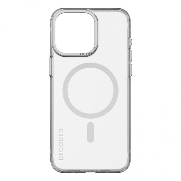 Decoded iPhone 15 Pro Max Cover Recycled Plastic Clear Case Transparent