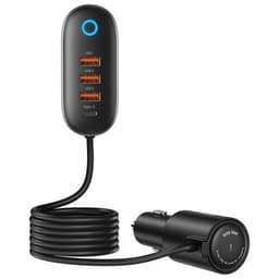 USAMS Autolaturi US-CC161 156W 3xUSB-A 1xUSB-C
