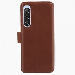 Nordic Covers Sony Xperia 10 V Kotelo Essential Leather Maple Brown