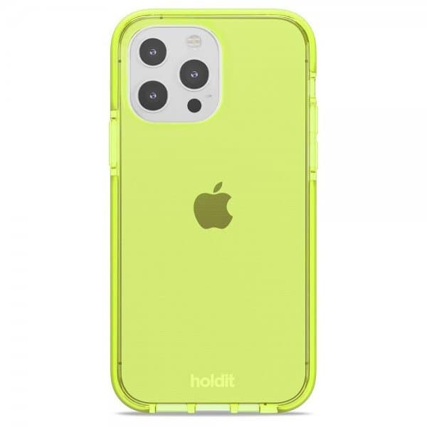 holdit iPhone 13 Pro Deksel Seethru Acid Green