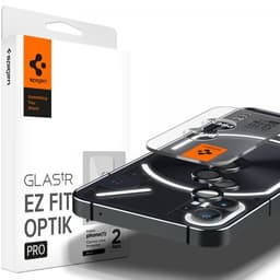 Spigen Nothing Phone (1) Linsebeskyttelse GLAS.tR EZ Fit Optik Pro 2-pakning Svart