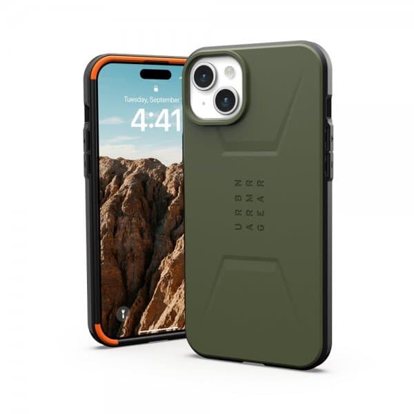 UAG Metropolis LT Cover Per IPhone 16 Pro (6,3'') - Militare, Con MagSafe - Kevlar Verde Oliva - Sottile, Antiurto - 3