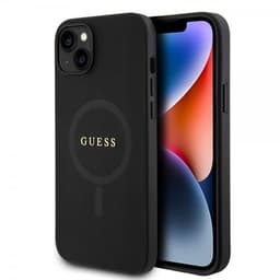 Guess iPhone 15 Plus Cover Saffiano MagSafe Sort