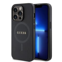 Guess iPhone 15 Pro Max Kuori Saffiano MagSafe Musta