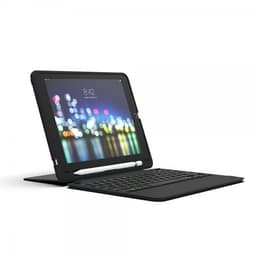 ZAGG iPad 10.2 Etui med Tastatur Slim Book Go Nordic Sort