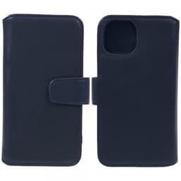 Nordic Covers iPhone 15 Plus Fodral Essential Leather Heron Blue