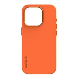 Decoded iPhone 15 Pro Kuori Silicone Backcover Apricot