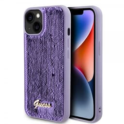 Guess iPhone 13 Kuori Sequin Violetti