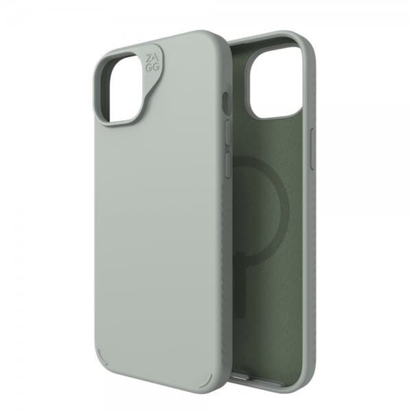 ZAGG iPhone 14 Plus/iPhone 15 Plus Cover Manhattan Snap Sage