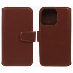 Nordic Covers iPhone 15 Pro Max Etui Essential Leather Maple Brown