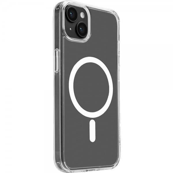 Puro iPhone 15 Plus Skal LITE MAG Transparent Klar